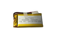 Bateria recarregável 3.7V PAC372038 280mAh do polímero do lítio do tamanho pequeno