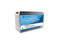 bateria profunda do ciclo de 12.8v 100ah, campista de Li Ion Phosphate Battery Pack For