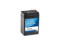 caixa pequena 0.4kg do ABS da substituição de Ion Battery Pack For SLA do lítio de 6.4v 6Ah
