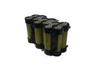 suporte de 22.2v Li Ion Battery Pack With Plastic, bateria de lítio 6S2P 18650 6000mAh