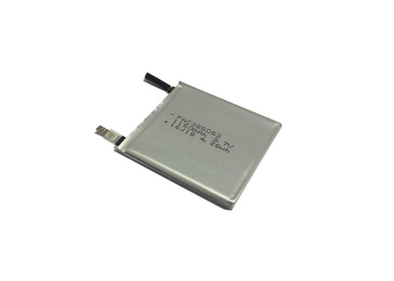 bateria de 1150mAh PAC, bateria recarregável do polímero do íon de Li para dispositivos da beleza